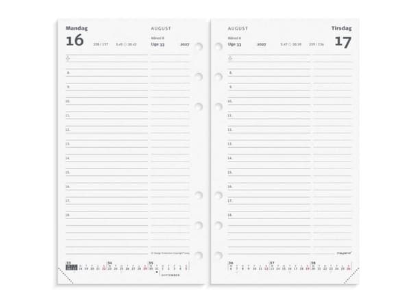 System PP dagskalender REFILL 2027