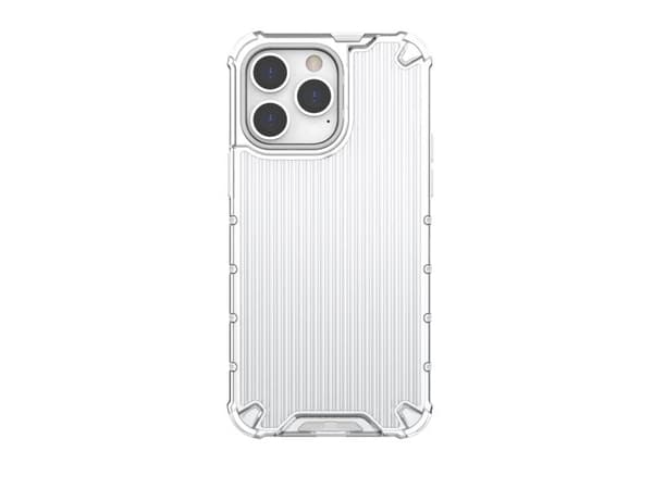 Ombre Protect-etuiet til iPhone 14 Pro Max, rosa/blå rustet