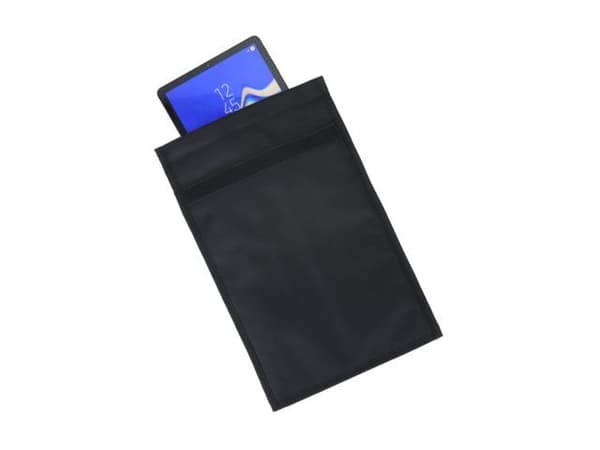 Signal blocking faraday bag, for tablets and more,25 x 33 cm