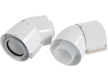 Vaillant EcoTEC Taivutus 45° 2 kpl 60/100 mm
