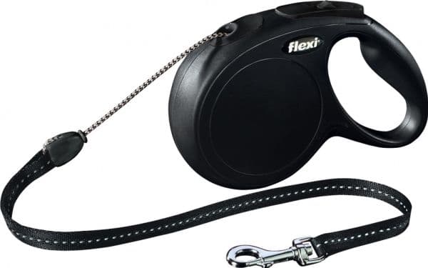 flexi New Classic snor M, 8M, 20KG, sort