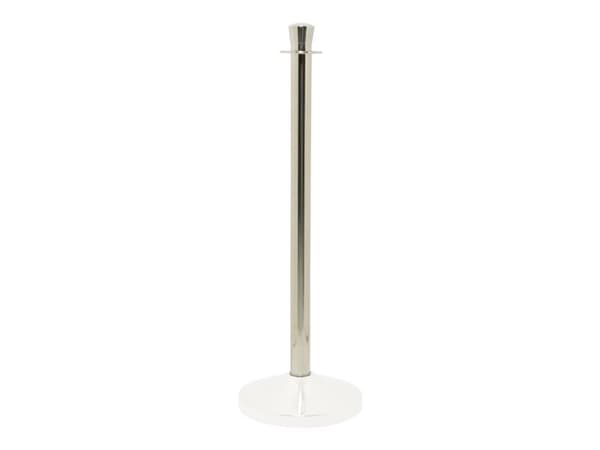 Securit® Classic Chrome afspærringsstolpe rustfrit stål