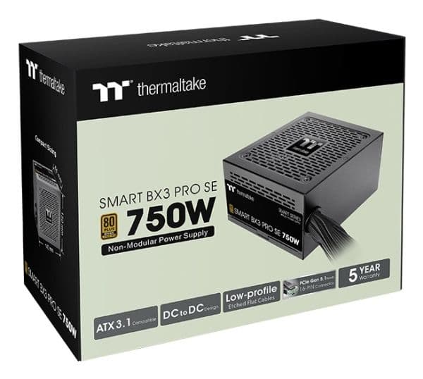Thermaltake 750W Thermaltake Smart BX3 Pro SE 80Plus PSU