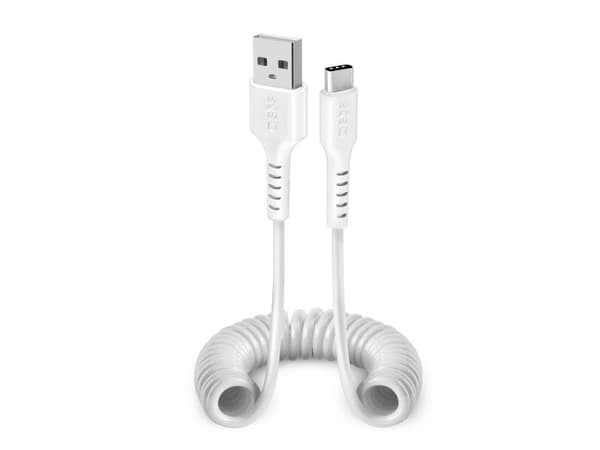 SBS TECABLETYPCS1W, 1 m, USB A, USB C, USB 2.0, Vit