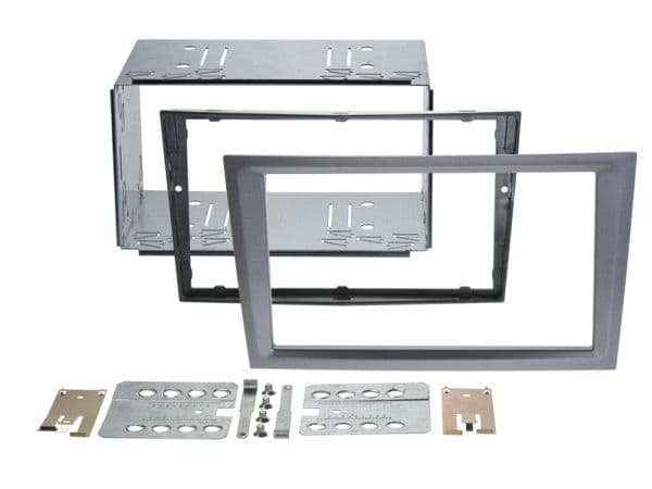 2-DIN kit div. Opel charcoal metal