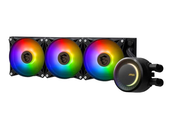MSI MAG CORELIQUID E360, Nestejäähdytyspakkaus, 12 cm, Musta