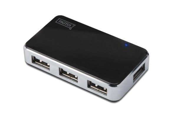 DIGITUS DA-70220 - Hub - 4 x USB 2.0 - stasjonær