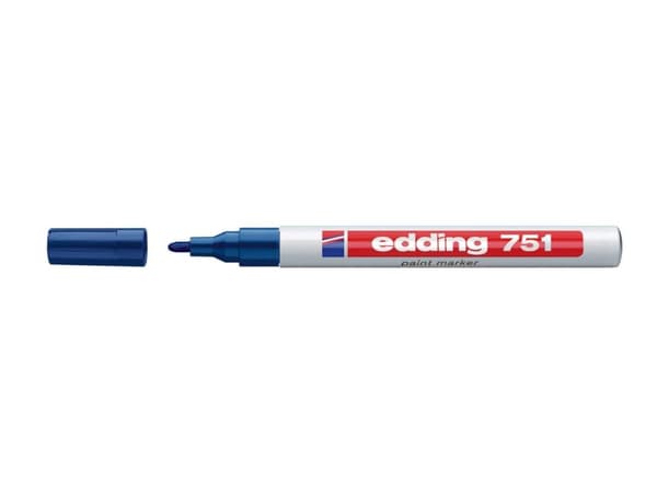 Paintmarker edding 751, blå