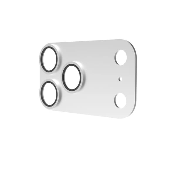 Hama Cam Protect Pro, Apple, iPhone 18 Pro, Stötsäker, Reptålig, Slagtålig, Silver, Transparent, 1 styck