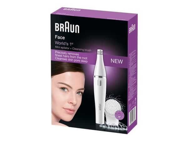 Braun FaceSpa Mini Epilator Αποτριχωτική Μηχανή Προσώπου SE810