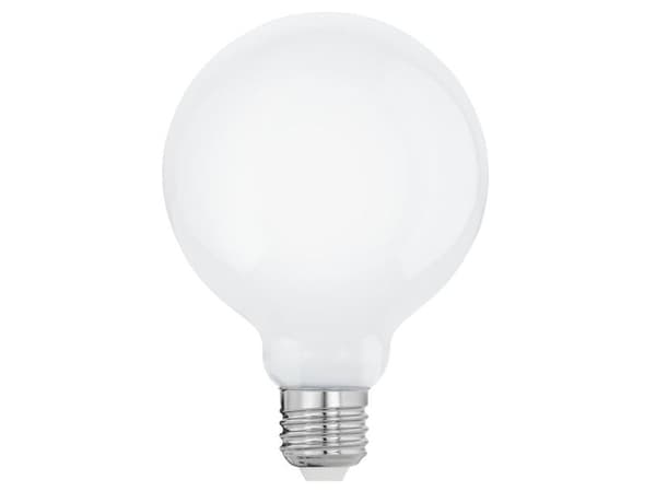 EGLO 110355, Älylamppu, Bluetooth/Zigbee, Valkoinen, LED, E27, G95