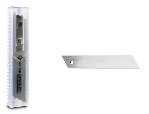 Stanley 1-11-300, 10 styck, 9 mm, Silver