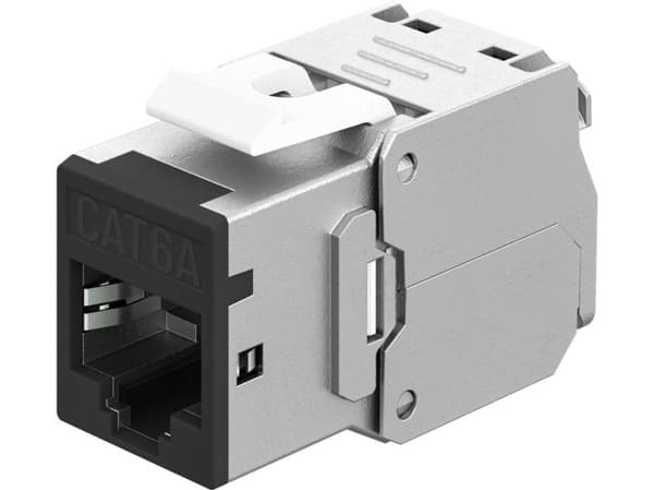 Goobay modular innsats (kobling) sort 77943