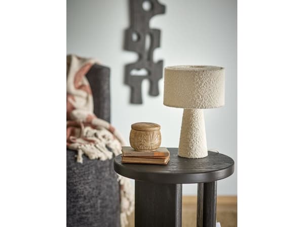 BLOOMINGVILLE Emmie bordslampa, vit, polyester