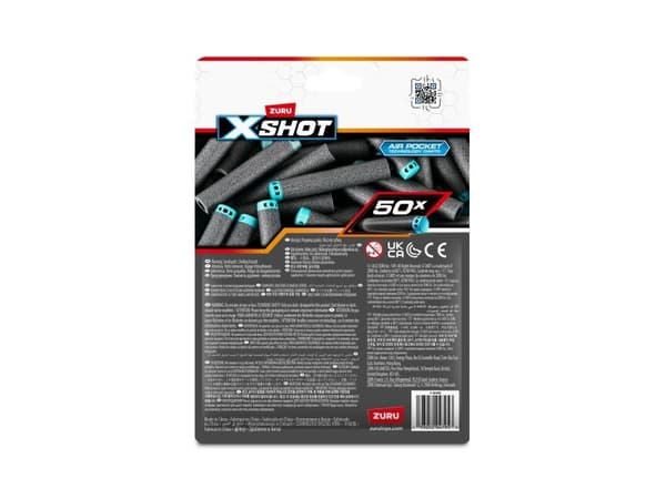 XSHOT Excel 36588 leketøypistoler 50 stk