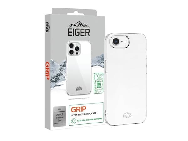 EIGER EGCA00725, Plånbok, Apple, iPhone 16E, 40,8 cm (16.1"), Vit