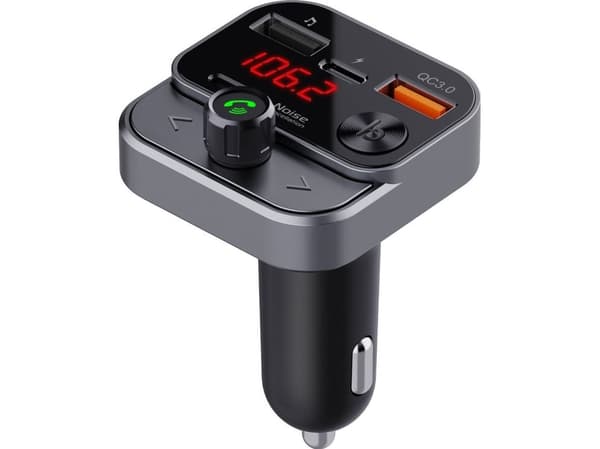 Swissten FM-sender 2xUSB-A / USB-C / 30W