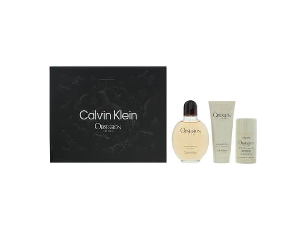 Calvin Klein Obsession For Men 3 Piece Gift Set For Men