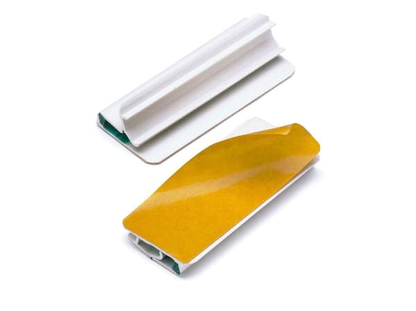 Papirklemme Durable VARIOCLIP® hvid - (5 stk.)