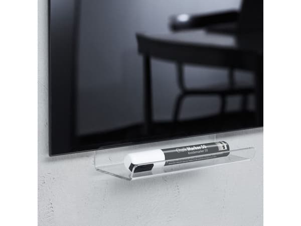 Penneholder Sigel GL199 transparent til glastavle