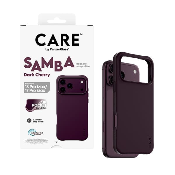 CARE by PanzerGlass Samba Case Deep Purple m. MagSafe iPhone 18 Pro Max | 17 Pro Max