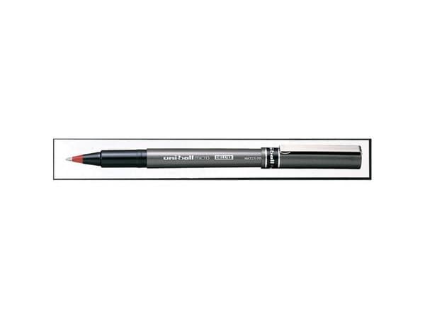 Rollerpen, Uni-Ball UB-155 De Luxe, 0,5 mm, rød