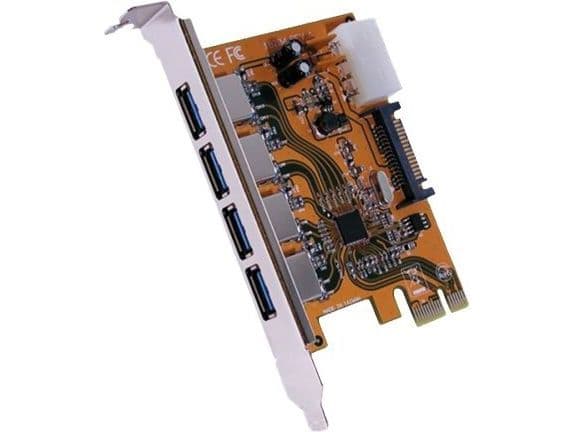 Exsys EX-11094 - USB-sovitin - PCIe - USB3.0 x 4 (EX-11094)