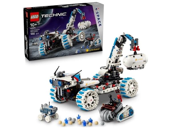LEGO Technic 42211 Lunar Outpost™ månerover-romkjøretøy