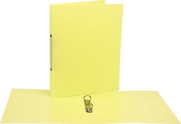 A4 PP 2 cm 2R ringperm pastell gul
