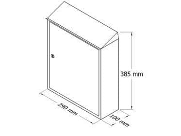 Kotitalous Mailboxpd900 Harmaa