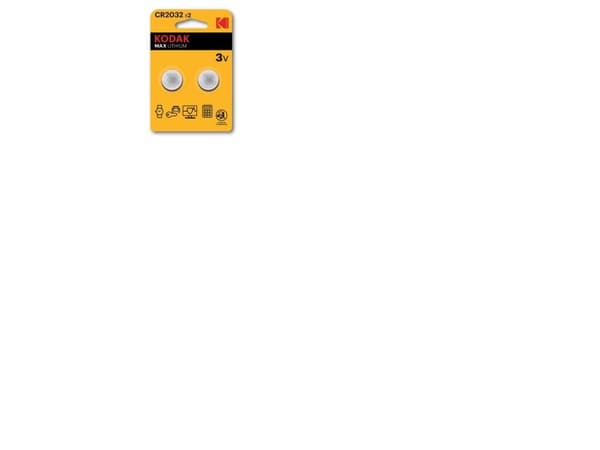 Kodak MAX - 2 x CR2032 paristot - Li/MnO2 - 210 mAh