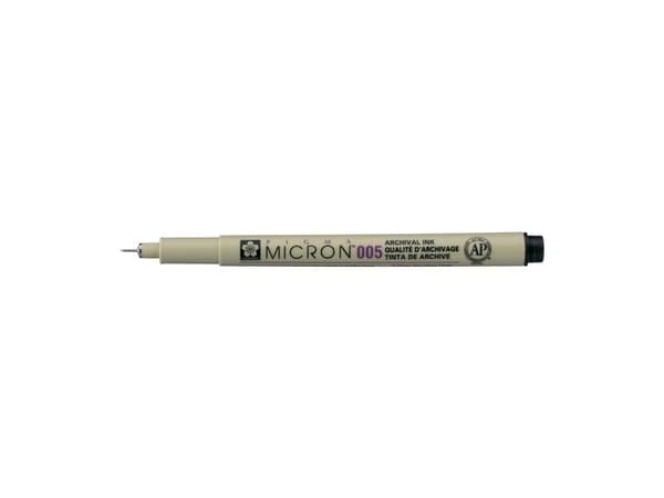 Sakura XSDK00549, Sort, Elfenben, 0,2 mm, 1 stykker