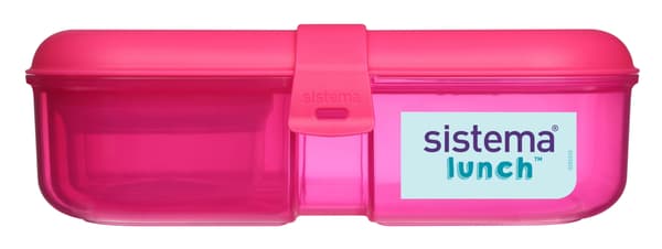 Sistema 1,1L Ribbon Lunch Rosa