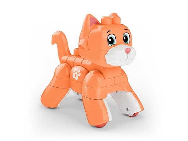 Mattel MEGA BLOKS ROLLING KITTEN 3 in 1 kaciuko konstruktorius (JMK86)