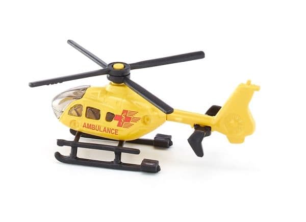 Siku 0856, Helikopter, 3 år, Metall, Plast, Sort, Gult