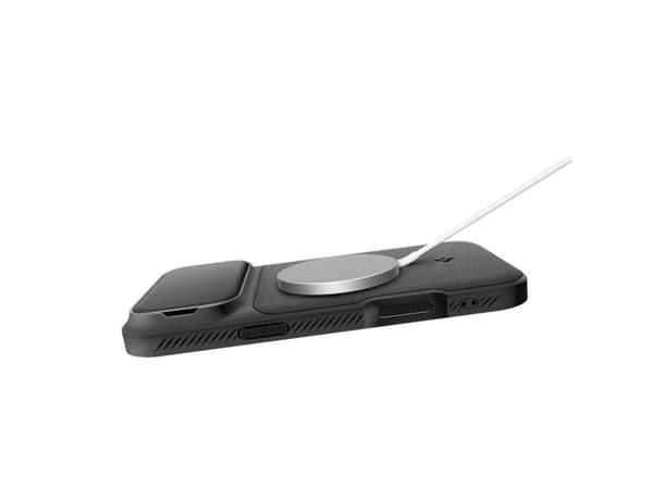 Spigen Optik Armor (MagFit), Mobilskal, Apple, iPhone 17 Pro, 16 cm (6.3"), Svart