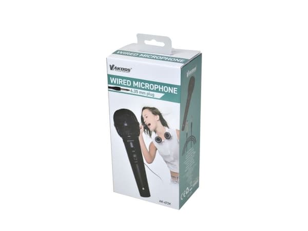 Vakoss kabel mikrofon 4m AK-472K