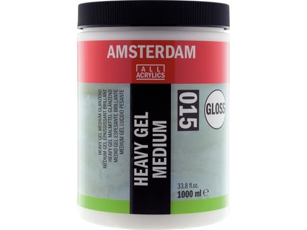 Amsterdam Heavy gel medium gloss 015, burk