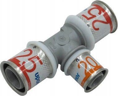 Uponor S-Press PLUS press PPSU 25 x 20 x 25 mm