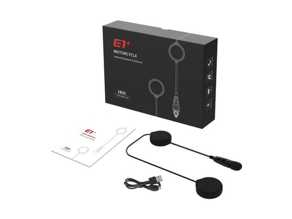 Ejeas Bluetooth-hodesett til hjelm EJEAS E1+