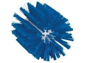 Rörborsthuvud Vikan 17 cm, Ø10 cm, blå, polyester/PP/rostfritt stål