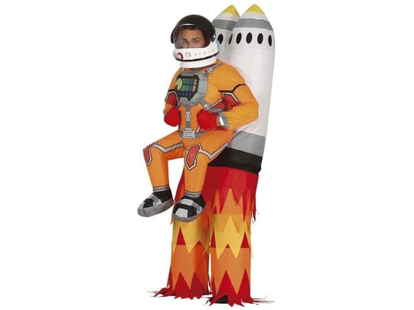 Puhallettava astronauttipuku