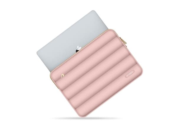 Tech-Protect Puffy 15-16" laptopveske – rosa