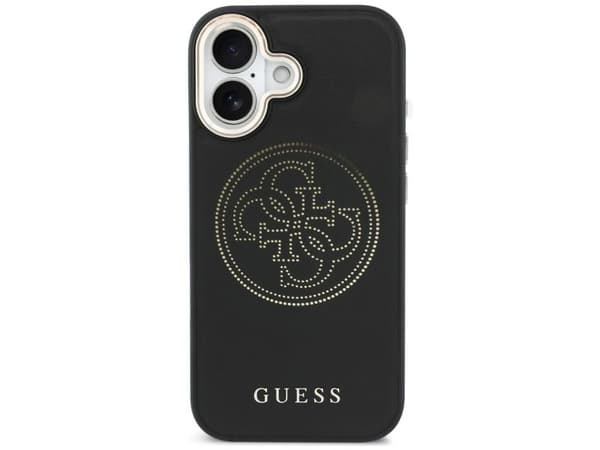 Guess perforert 4G MagSafe-etui til iPhone 17 - svart