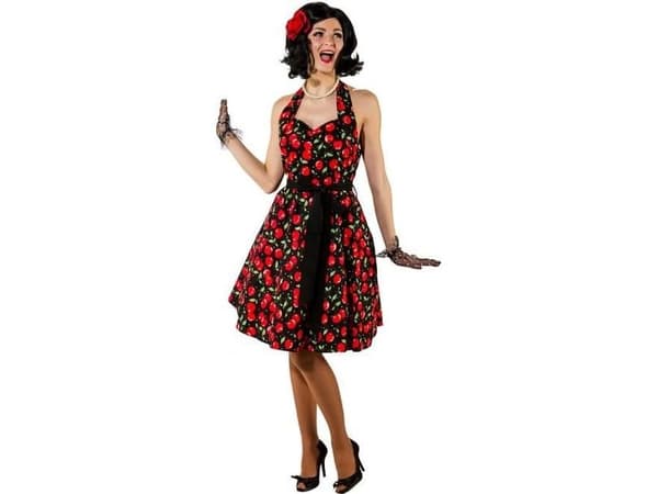 Rockabilly Cherry klänning
