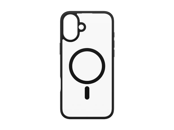 PanzerGlass ® HardCase Transparent w. Black MagSafe & Frame iPhone 16 Plus, Suojus, Apple, Apple - iPhone 16 Plus, musta