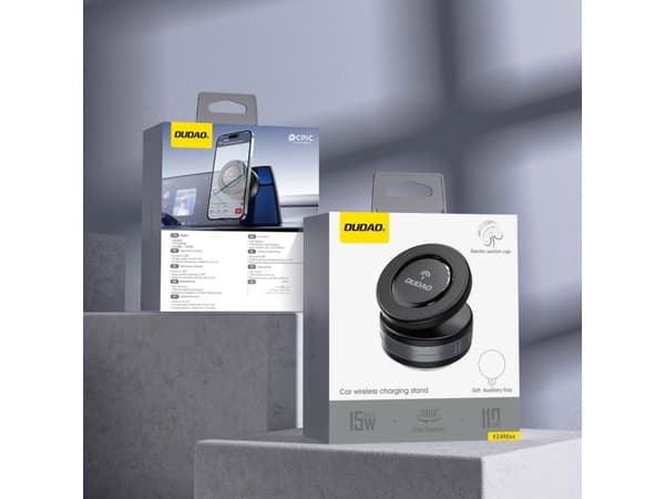 Dudao F24MAX trådløs bil-lader 15 W