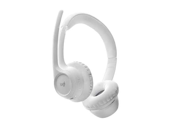 Logitech Zone 300 - Headset - på örat - Bluetooth - trådlös - offwhite