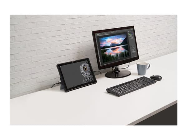 Kensington - Lås för säkerhetskabel - 1.8 m - för Microsoft Surface Go, Go 2, Go 3, Pro, Pro 4, Pro 6, Pro 7, Pro 7+, Pro 8
