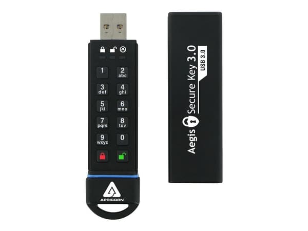 Flash S-USB 3.0 SecureKey 120GB (ASK3-120GB) USB-minne